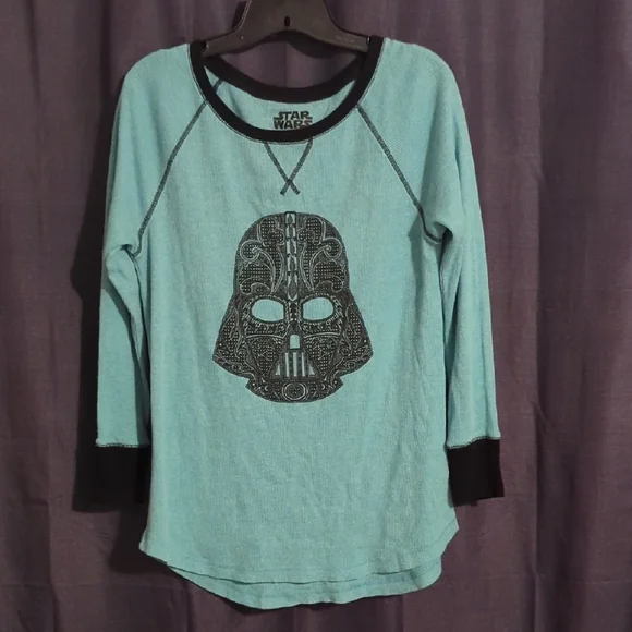 Star Wars Blue Long Sleeve Top - Picture 1 of 14
